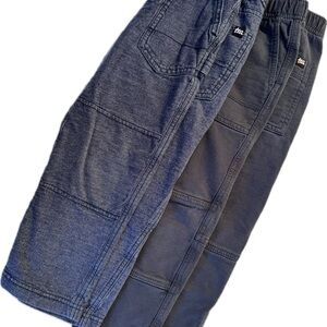 Boys’ Tea Collection Playwear Pants, Size 5, Blue and Gray